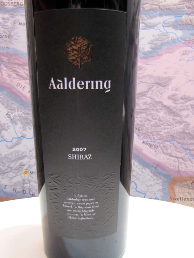 Aaldering Vineyards & Wines, Shiraz 2007