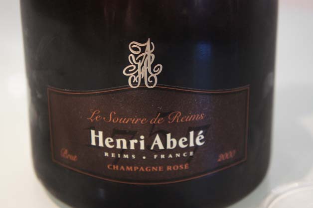 Champagne Henri Abelé Sourire de Reims rosé 2001