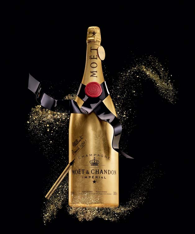 Moët & Chandon Jéroboam Premium Or x Arthus Bertrand