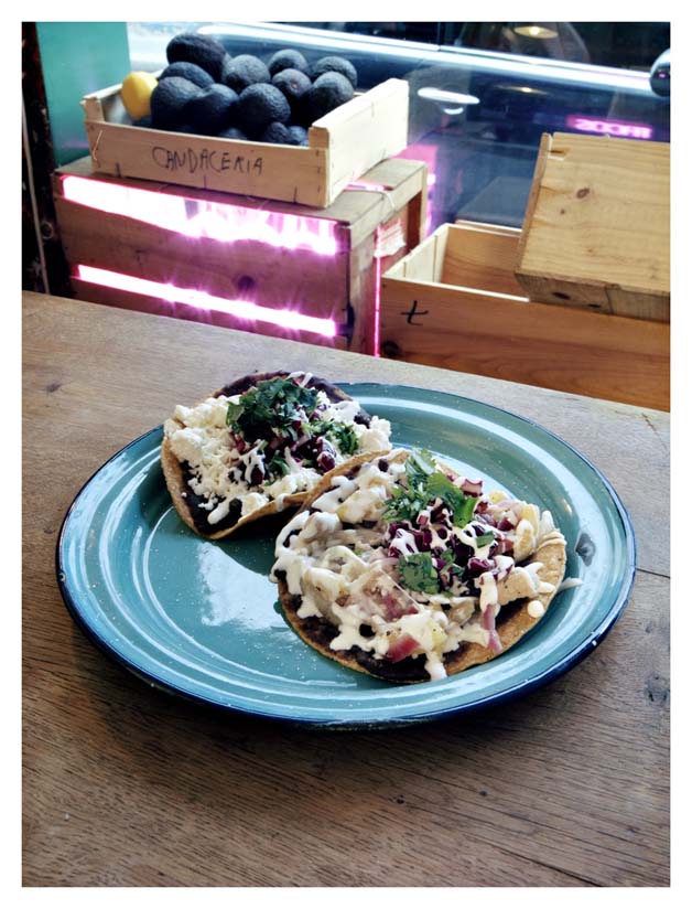 Tostadas Candeleria