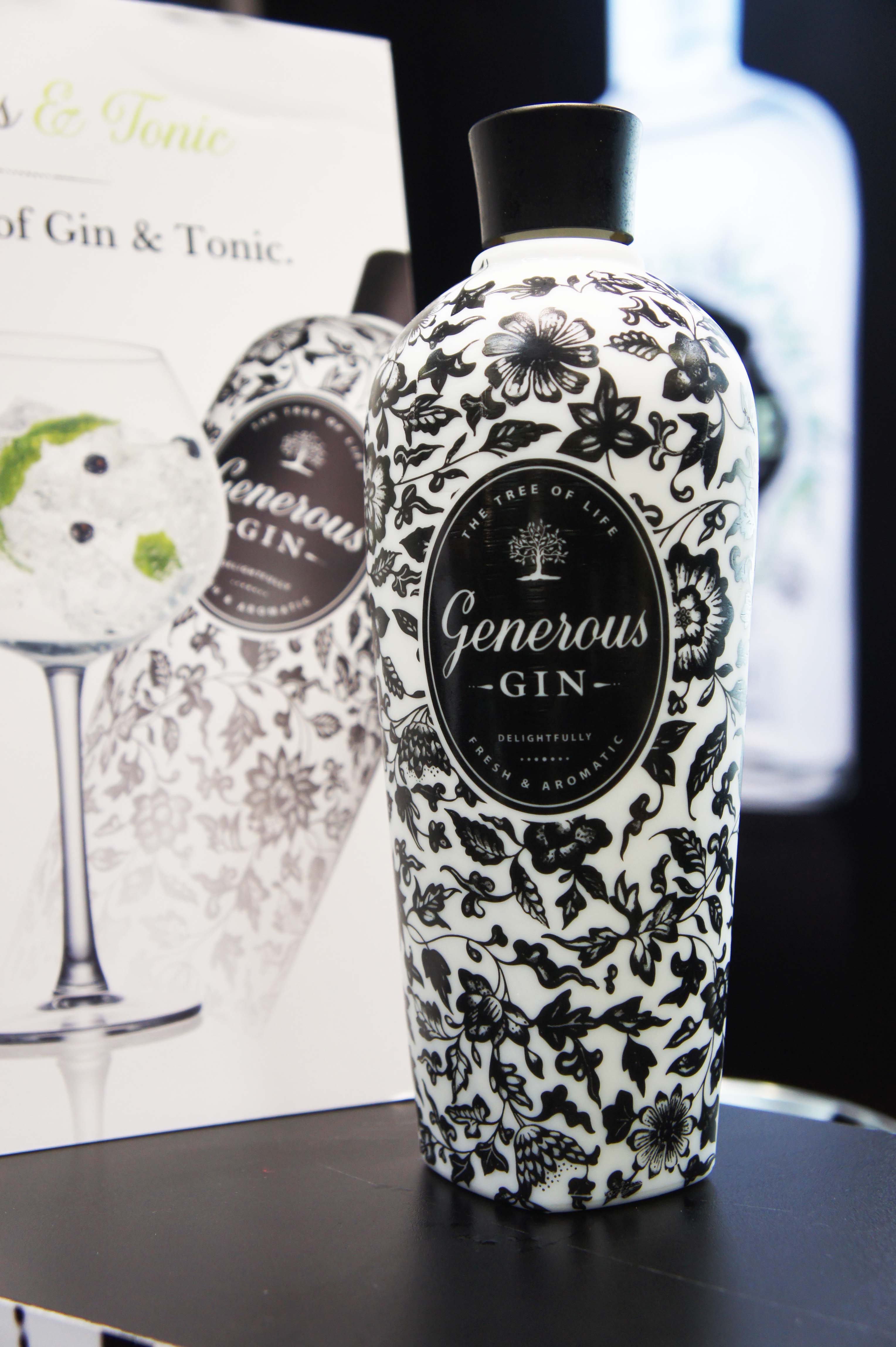 Gin Generous en bouteille